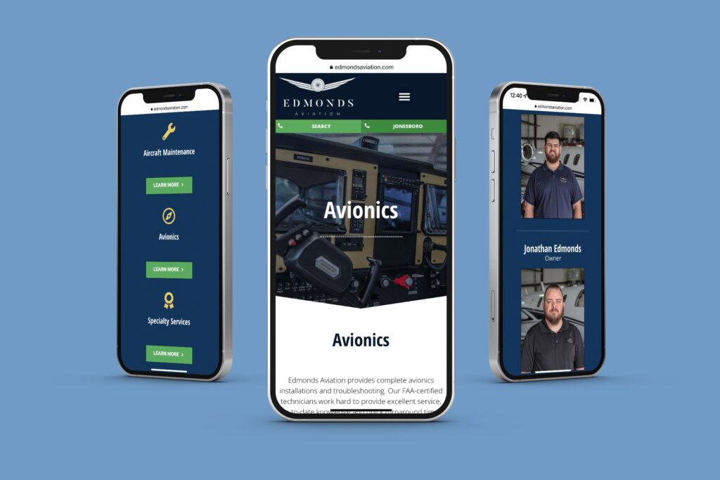 Edmonds Aviation — work sample 2.1