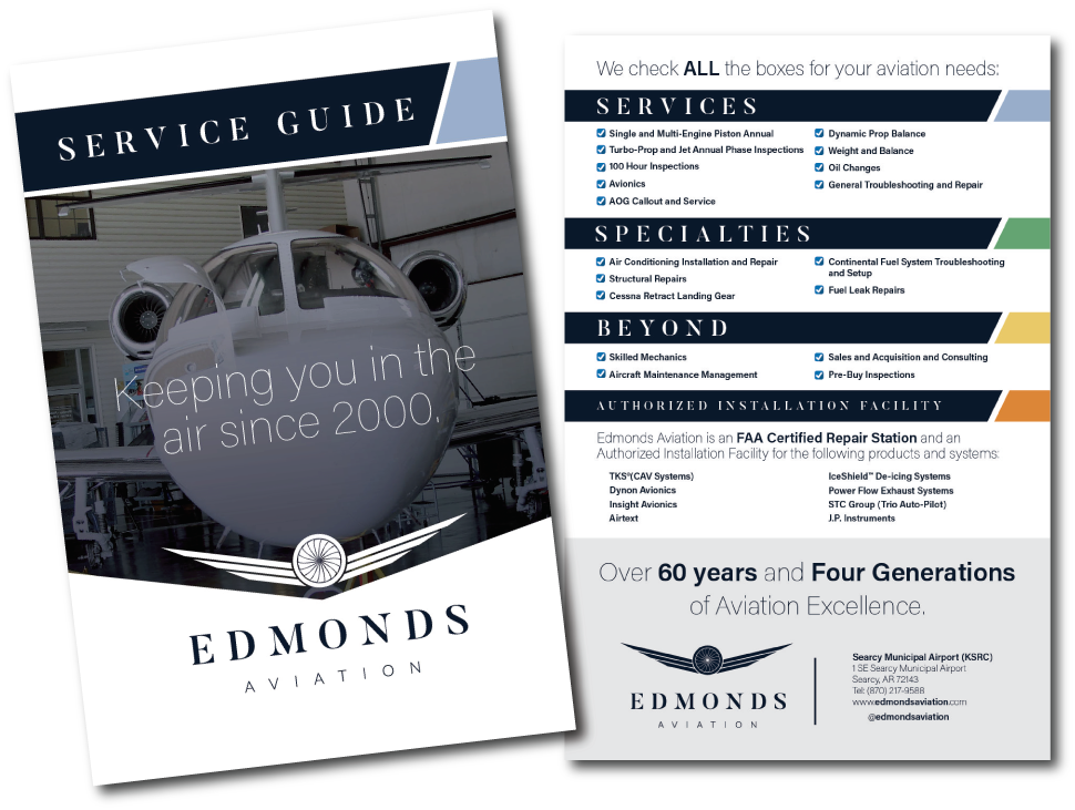 Edmonds Aviation — work sample 3