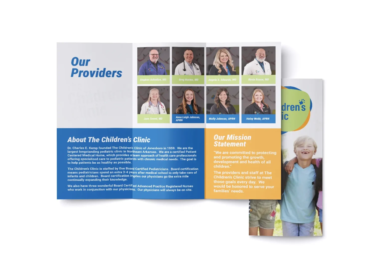 The Children's Clinic — work sample 1