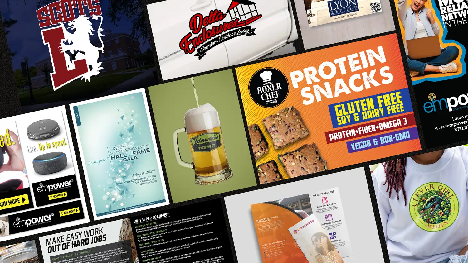 Design + Creative portfolio collage